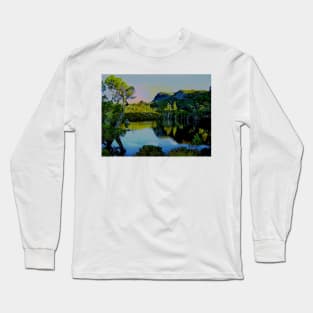 Sunset at Cradle Mountain Long Sleeve T-Shirt